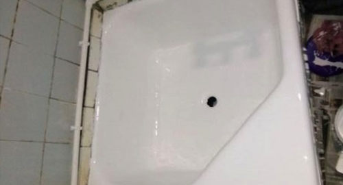 Обновление душевого поддона акрилом | Спасск